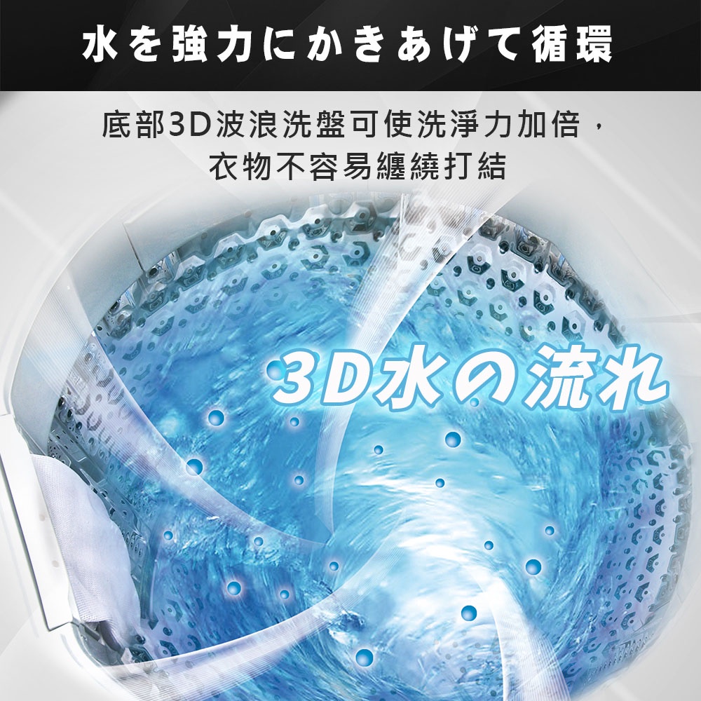 TAIGA 5KG Mini Fully Automatic Top-Load Washing Machine CB1066, , large