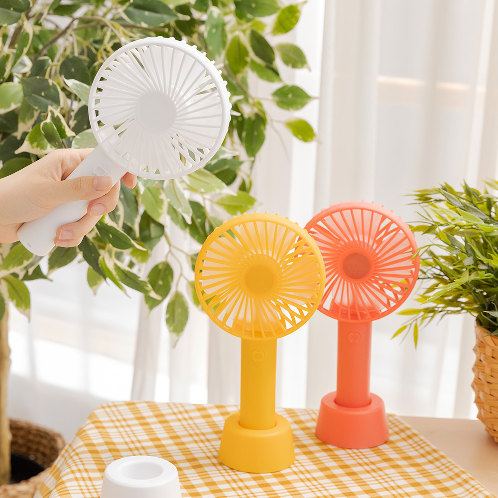 ABS HANDHOLDING/TABLE FAN-WHITE COLOR , , large
