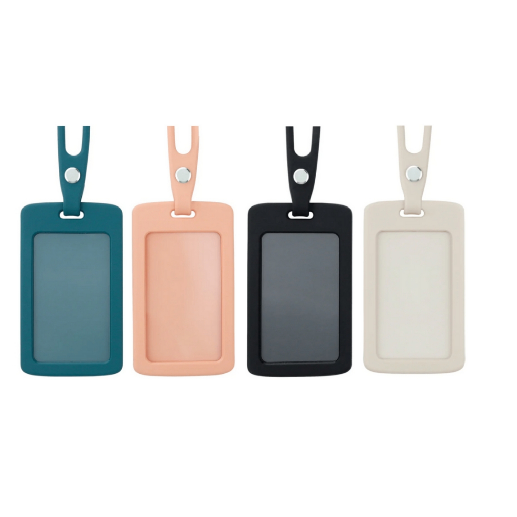 力大牌ABEL 舒展 超Q彈矽膠證件套繩組(03603)黑, , large