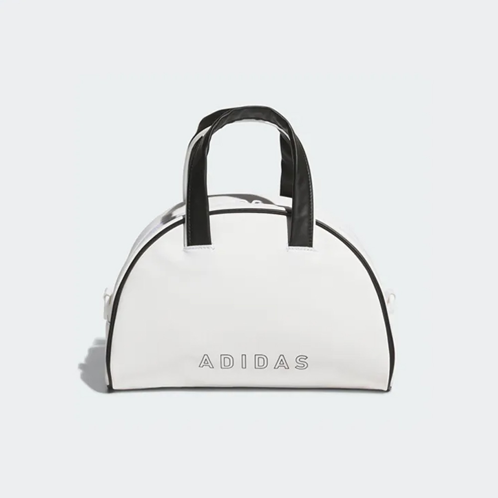 Adidas Golf Tote Bag &ndash; Half-Moon Triple-Stripes Design (Black/White), , large