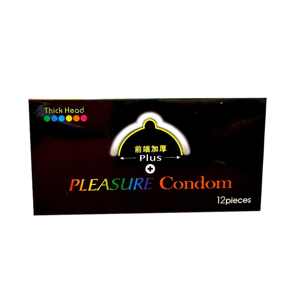 【樂趣】前端加厚保險套 12入/盒 衛生套, , large