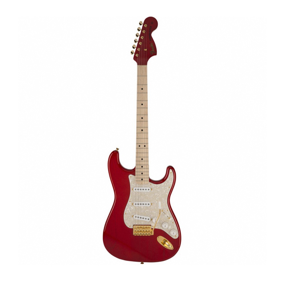 Fender SCANDAL MAMI STRAT MN RED 電吉他 簽名款【敦煌樂器】, , large