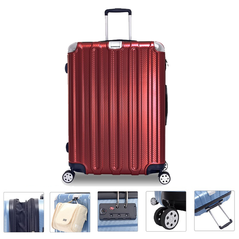 LM-28 Trolley Case, 醇酒紅, large