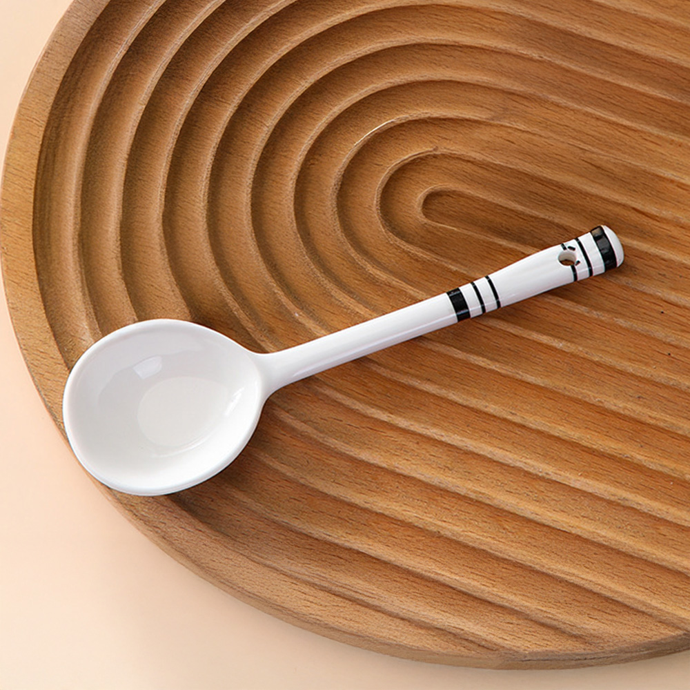 Ceramic spoon, , large