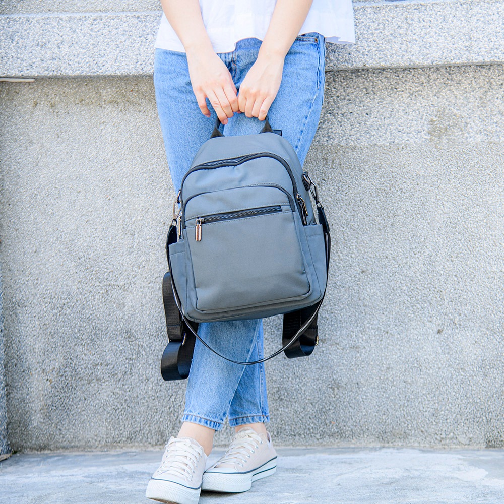 【YUNJOIN】三用功能後背包 小後背包 平板可放 B5可放 可插入旅行箱拉桿 輕旅行 耐用防潑水, , large