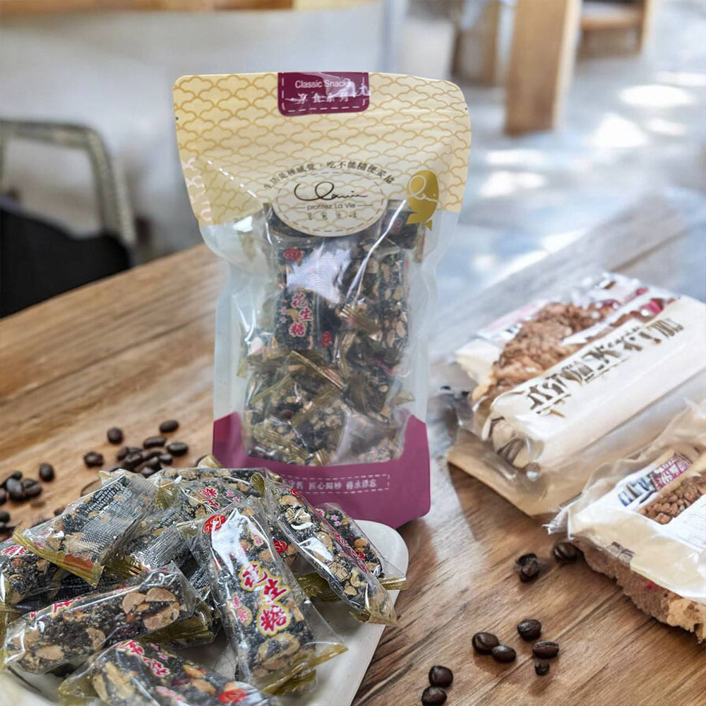 【百工】花生糖黑芝麻糖平均共6包(250g/包)(免運費), , large