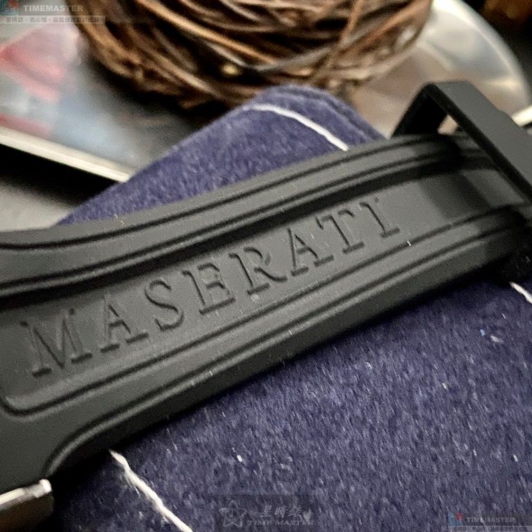 [星晴錶業]MASERATI手錶,44mm,R8871624003寶藍色錶面銀錶殼深黑色矽膠錶帶款, , large
