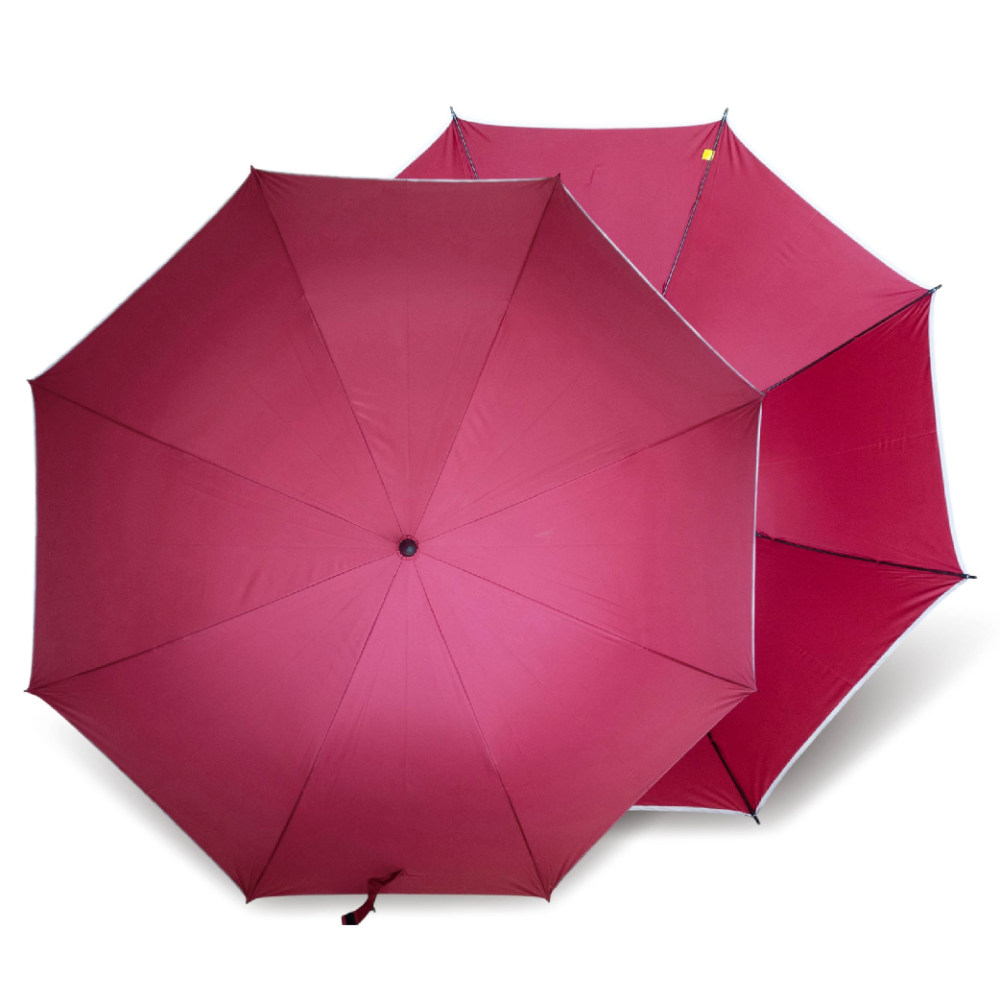 【傘電俠】大傘面彎把自動直傘 &ndash; 就大支｜反光邊 超耐風, , large