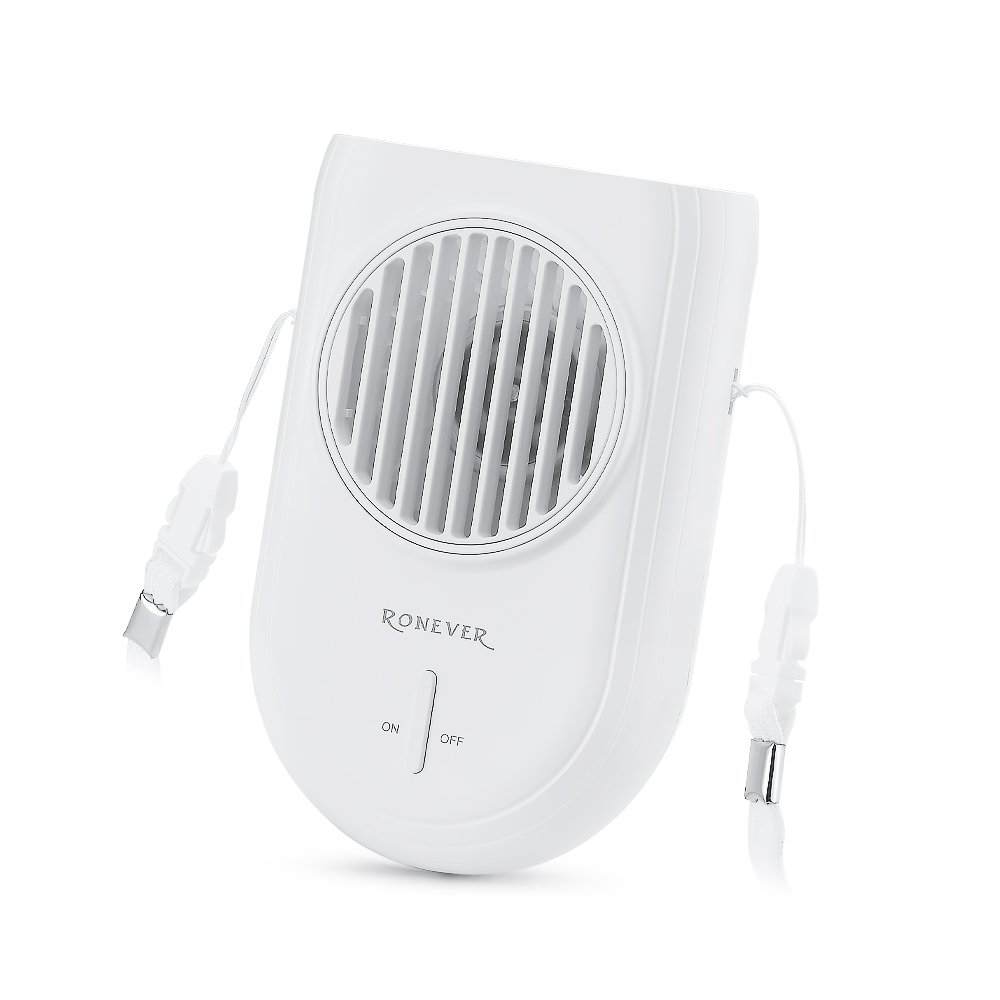 [RONEVER] 頸掛式多功能風扇 PG007 白, , large