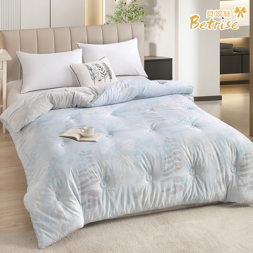 [LY SHIN BEDDING] Betrise Qianqian early summer | Graphene Thermal Storage Antibacterial Tencel Skin Friendly Velvet Washable Warm Winter Quilt 180x210CM-Upgraded Thickened Version 3kg, , large