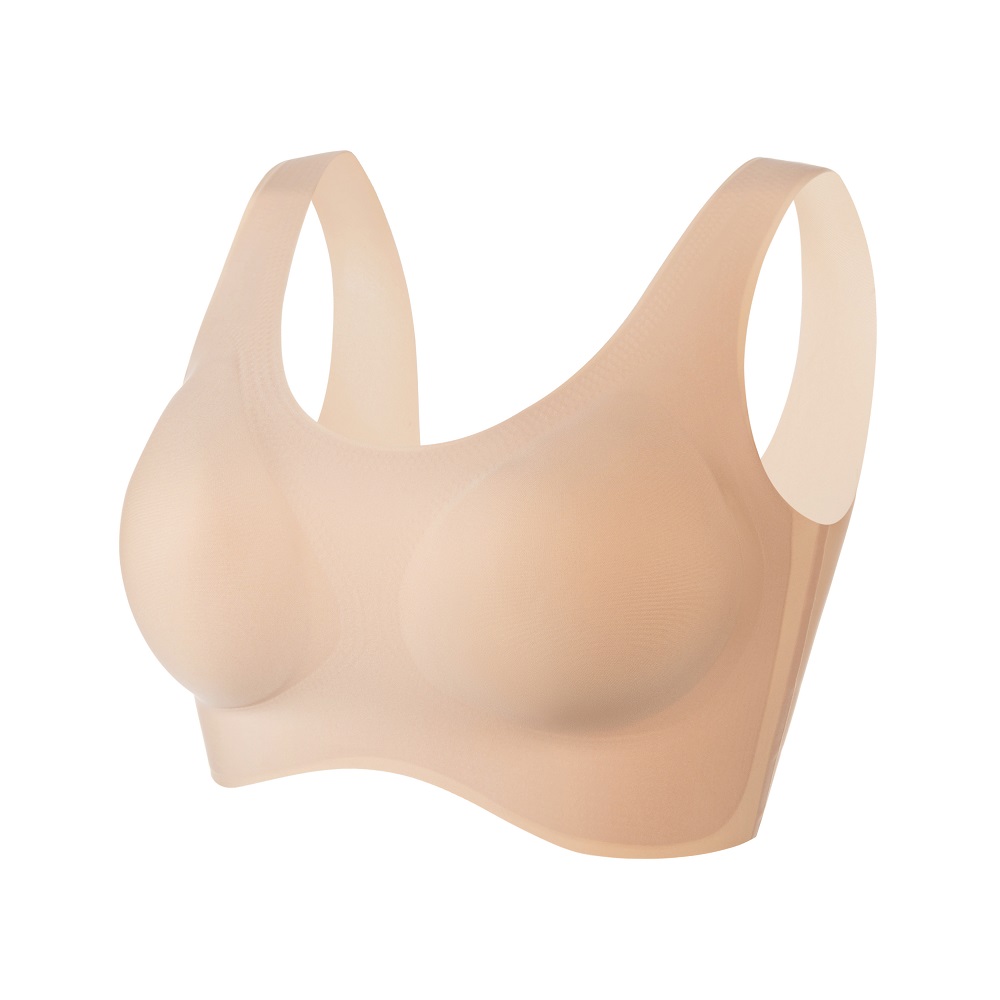 【A&R】AIR SKIN BRA零重力無痕大尺碼寬肩帶內衣 - 膚M, , large