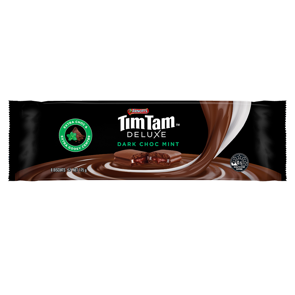 Tim Tam DELUXE Dark Chocolate Mint, , large