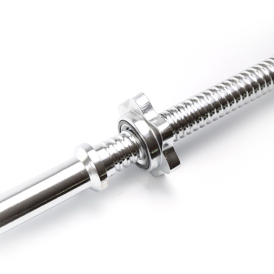 72" Threaded Barbell Bar, , large