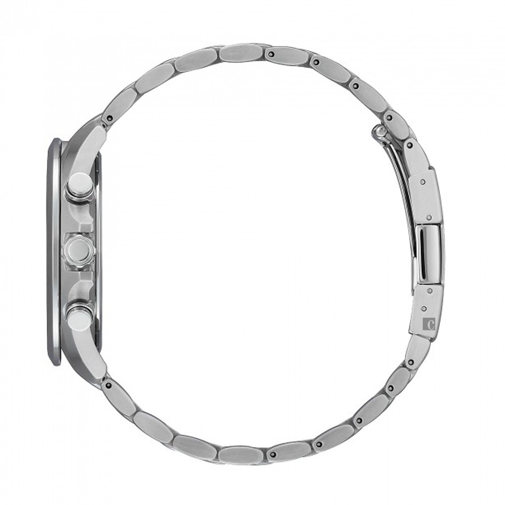 CITIZEN 星辰 光動能萬年曆電波錶-藍x銀/44mm AT8200-87L, , large