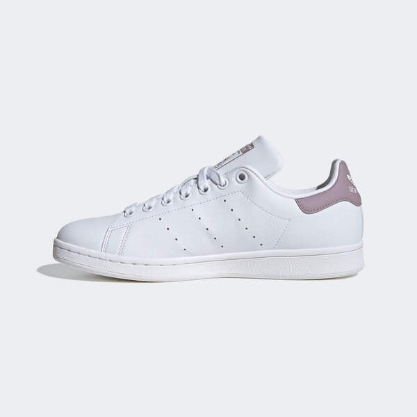 Kixpress-Adidas Stan Smith W 女 休閒鞋 經典 復古 史密斯 小白鞋 百搭 穿搭 舒適 白紫 [IE0458], , large
