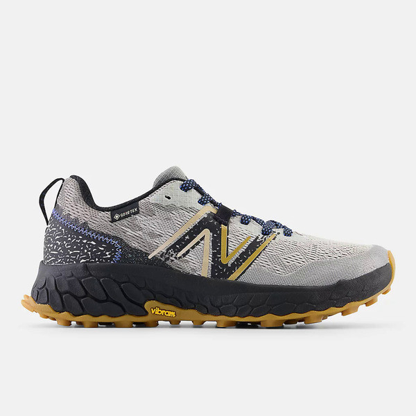 New Balance Fresh Foam X Hierro V7 女 慢跑鞋 越野 D楦 灰黃 [WTHIGQ7], , large