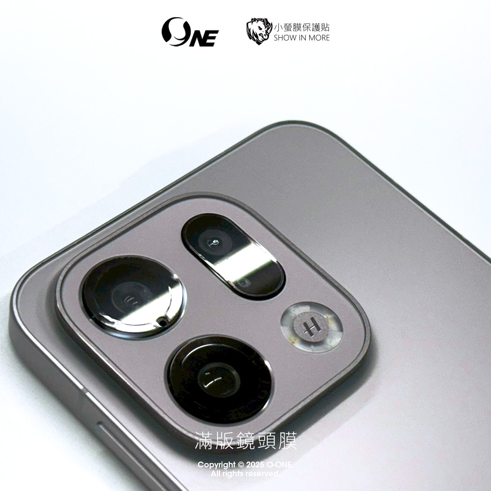 【O-ONE】【小螢膜】OPPO Find X9 鏡頭保護貼 全新升級 輕薄抗擊 划痕自動修復 (2入), , large
