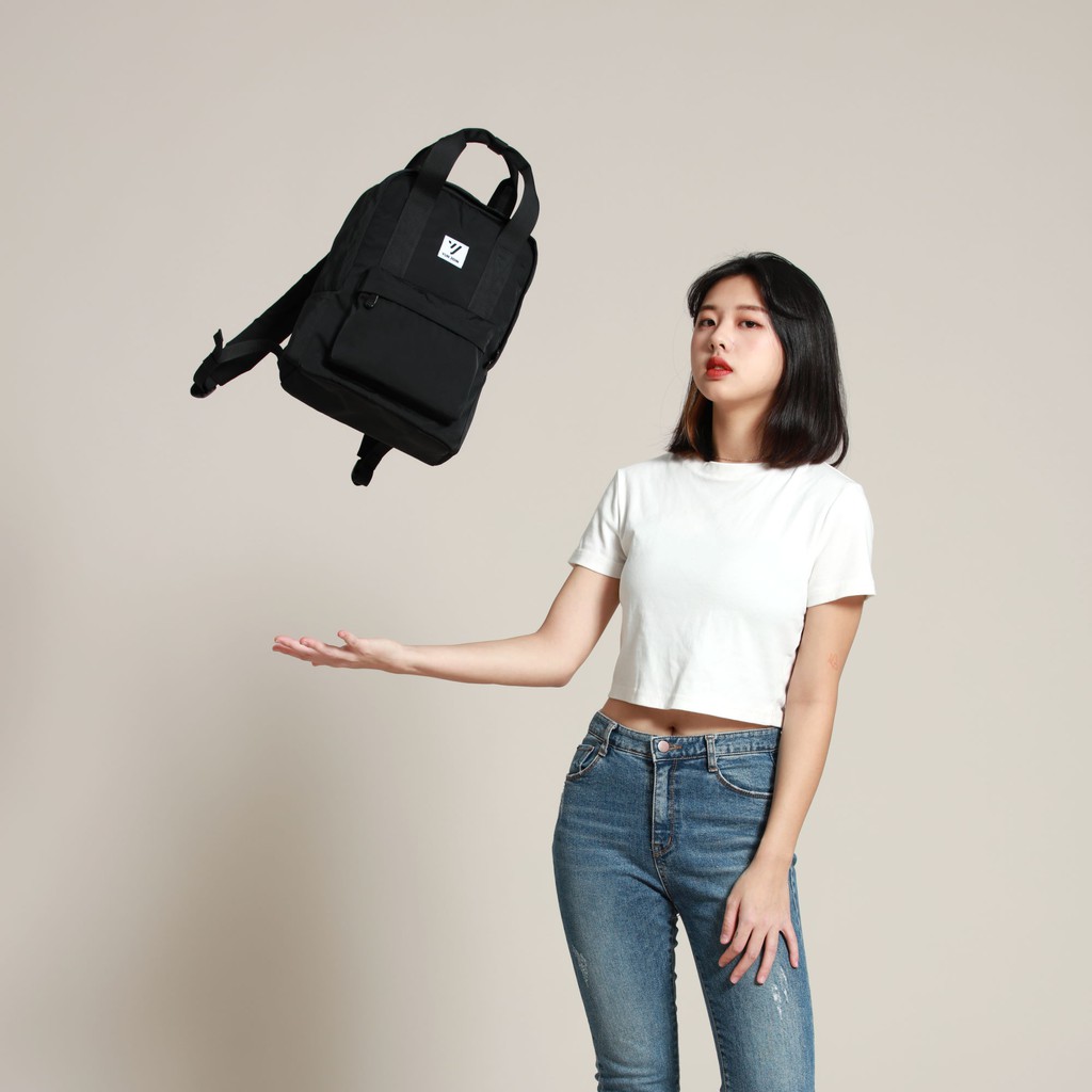 【YUNJOIN】 TWILL Lightweight casual small backpack, , large