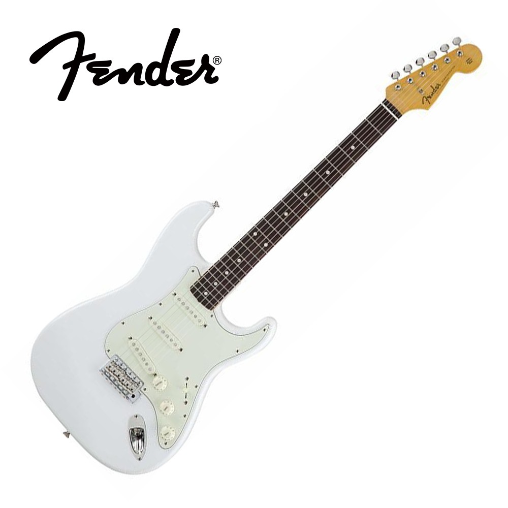 Fender MIJ Traditional 60s Strat RW AWT 電吉他 白色【敦煌樂器】, , large