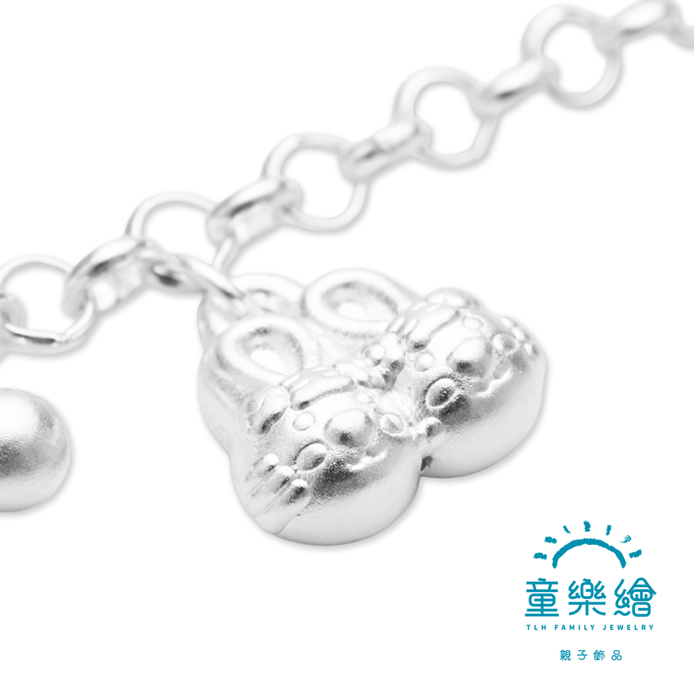 【童樂繪金飾】兒童純銀手鍊 小朋友守護神-虎爺 (彌月銀飾 滿月禮 寶寶足銀), , large