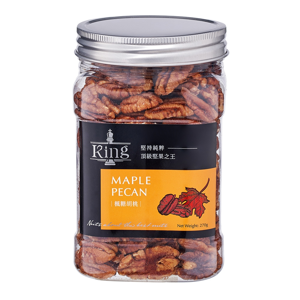 KING楓糖胡桃罐270g, , large