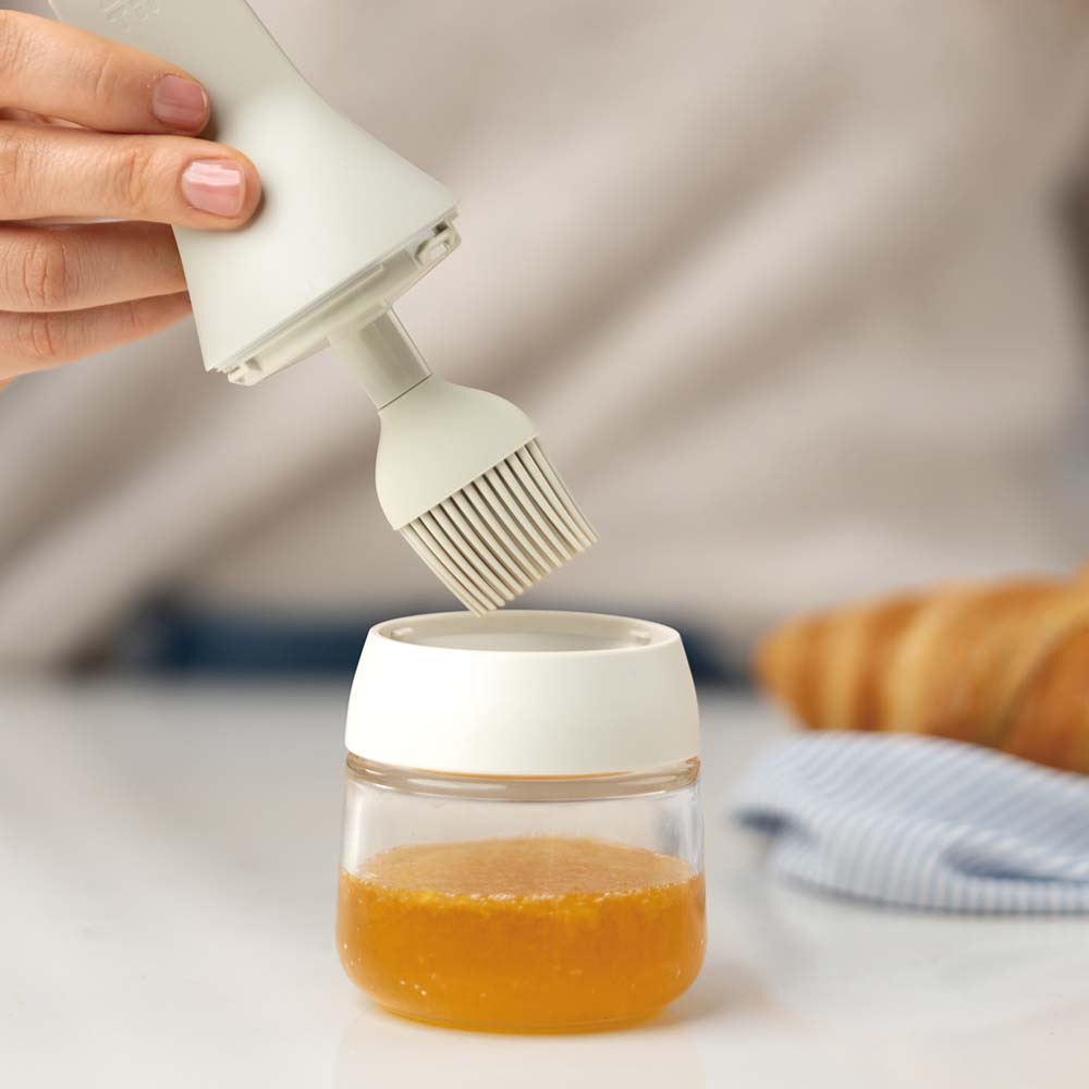 沾沾生活DipDipLife |  加拿大ZUUTii｜玻璃調味刷瓶｜奶油白, , large