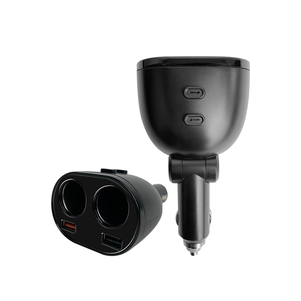 Dual-Port Car Charger Splitter