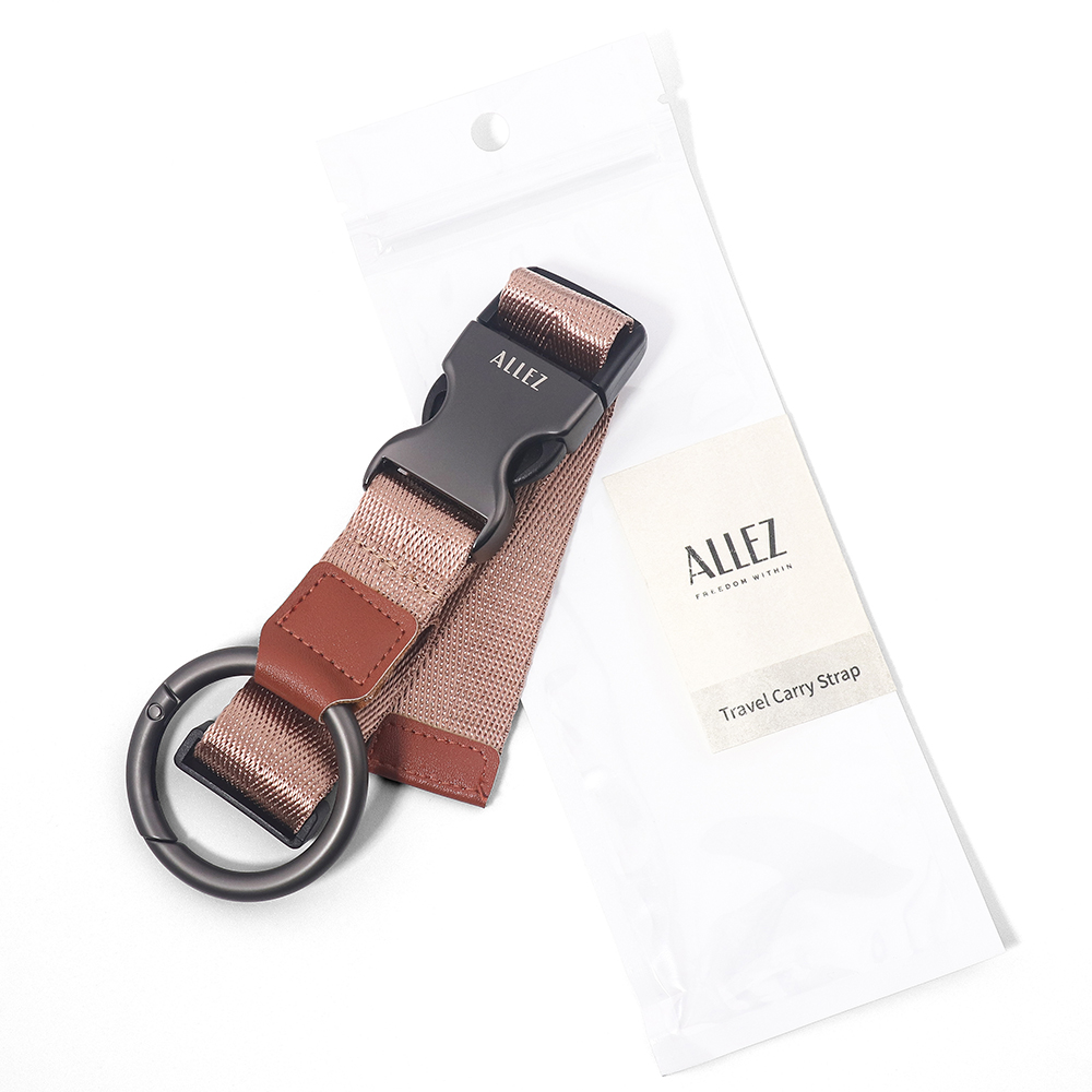 【ALLEZ】Multi-functional Luggage Hook Mauve Grey, , large