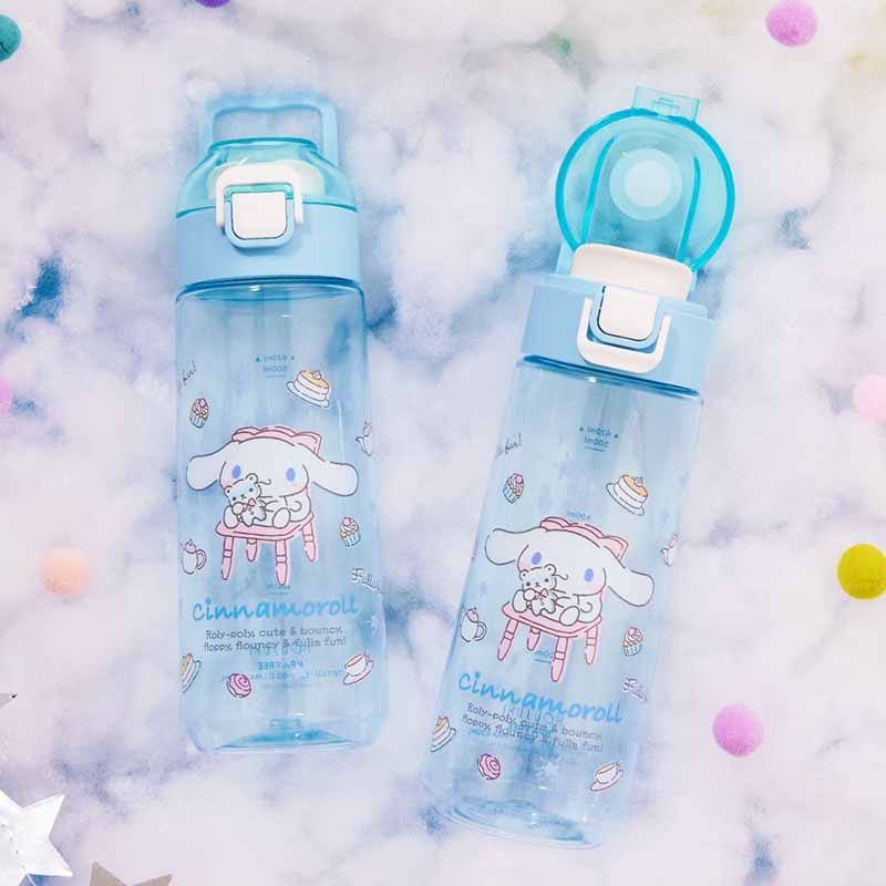 『HOUSUXI·舒希』三麗鷗大耳狗喜拿-Tritan 彈蓋水瓶620ml(A2), , large