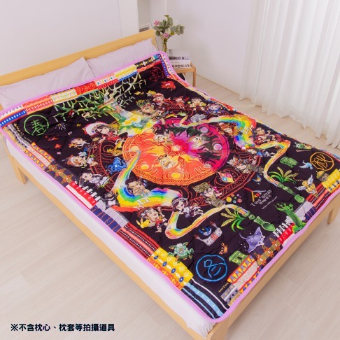 【卓瑩官方直營】 CINN卓瑩光波 &times; Twa&rsquo;omas原民神話IP授權 奈米遠紅外線 &ndash; 原民文化設計款 毯被｜145 &times; 205cm, , large