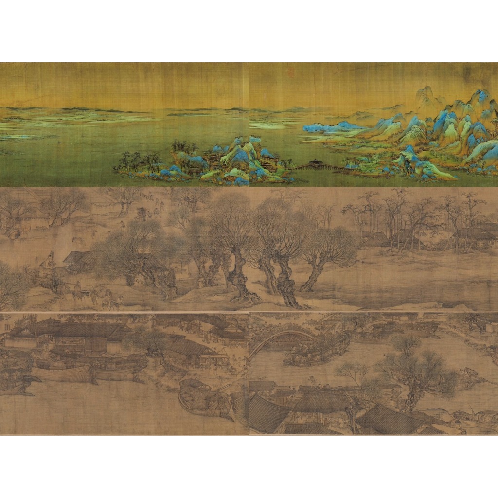 《南門書局》中國傳世名畫卷書10冊~繪畫, , large