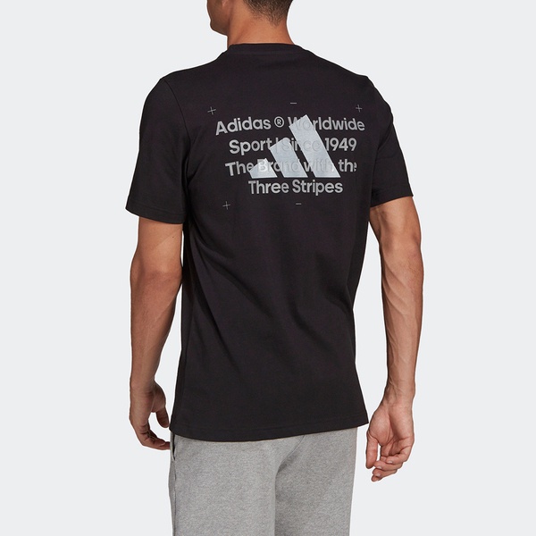 Adidas 3BAR LOGO TEE 2 男 短袖上衣 T恤 亞洲版 棉質 舒適 日常 穿搭 黑 [GU3642], , large