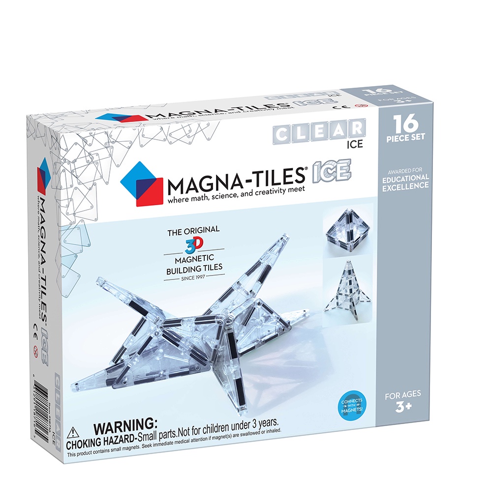 Magna-Tiles 冰磚磁力積木16片, , large