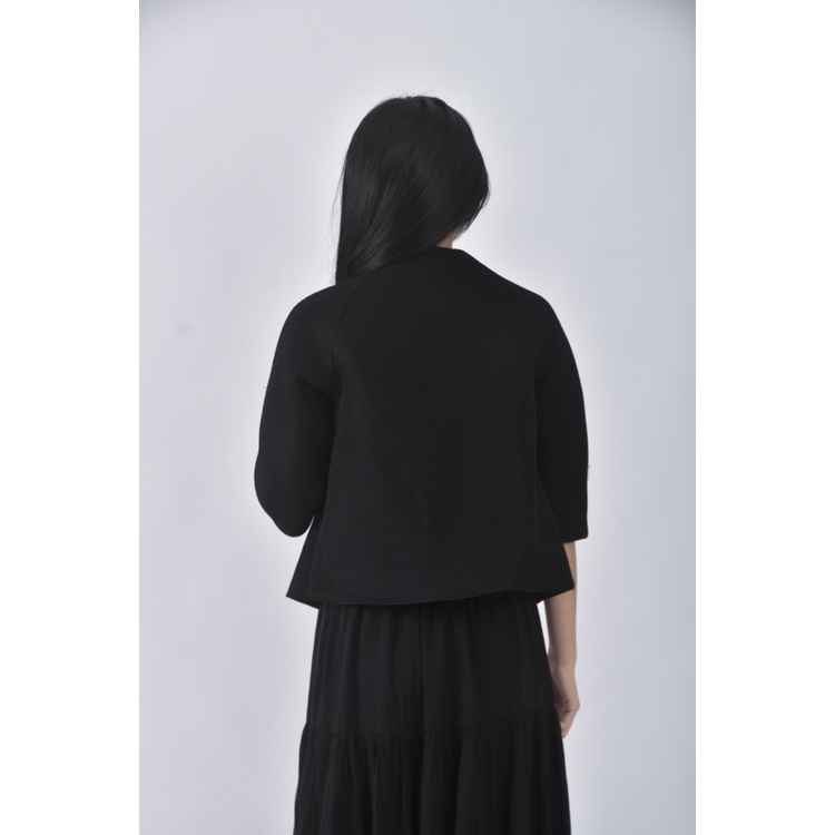 (S) moma質感黑色外套二手衣, , large