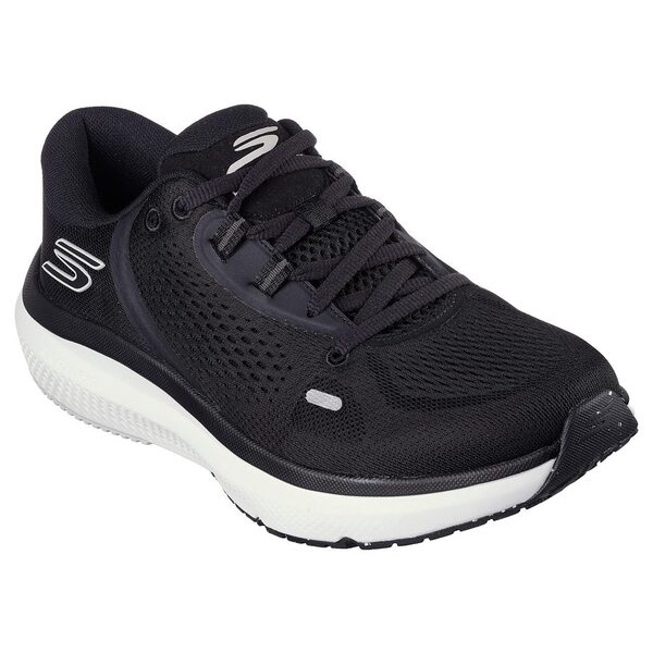 Skechers Go Run Pure 4 男 慢跑鞋 運動 訓練 止滑 支撐 輕量 黑白 [246082BKW], , large
