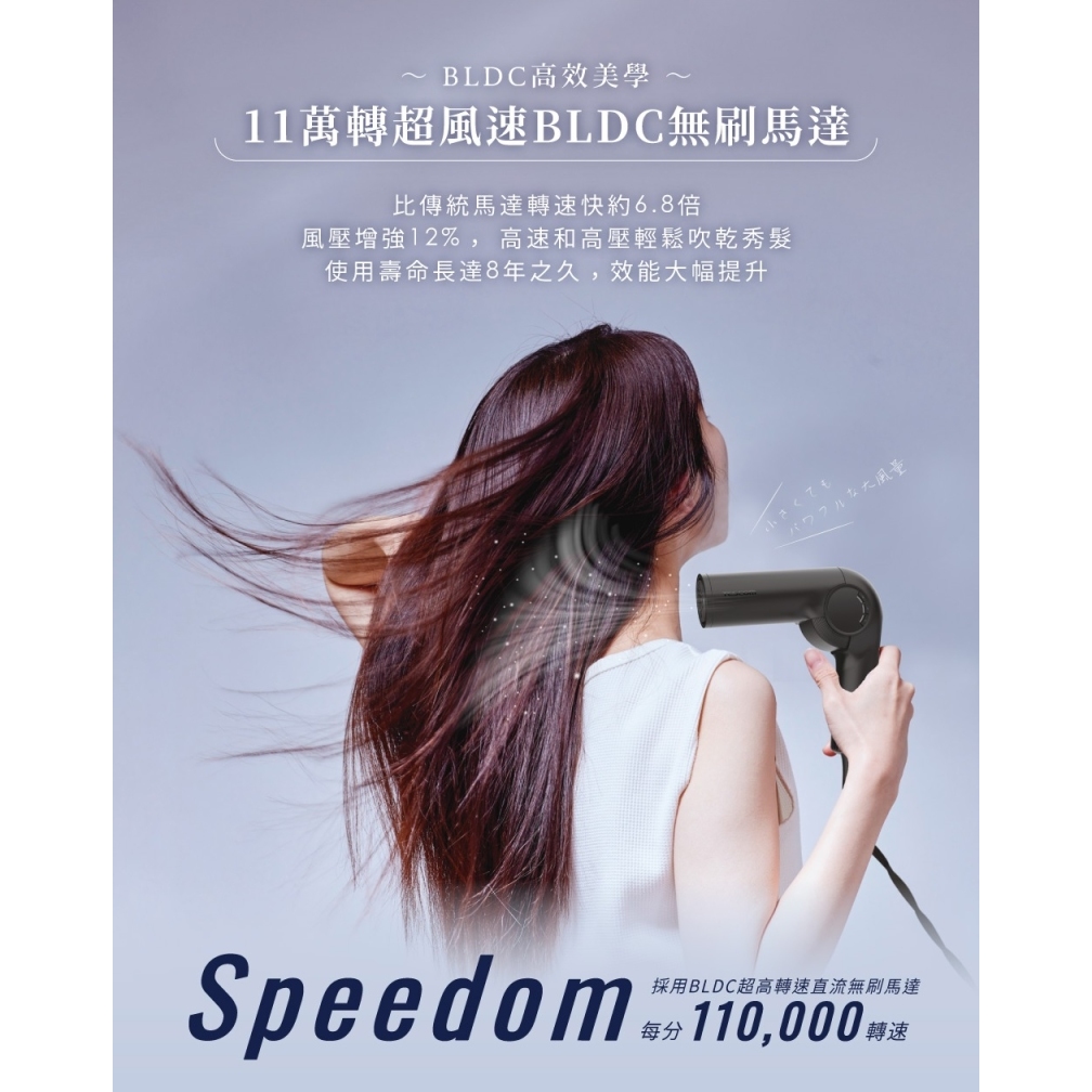 TESCOM TD860TW 自動變壓摺疊修護離子吹風機 國際電壓 輕量 公司貨, , large