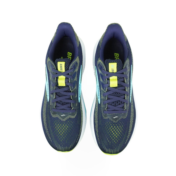 Brooks Ghost 17 男 慢跑鞋 寬楦 魔鬼系列 避震緩衝象限 彈力 緩震 深藍 [1104422E414], , large
