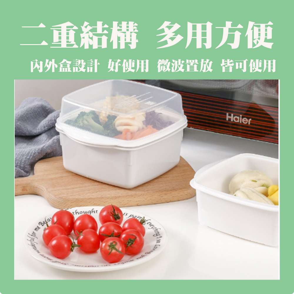 【生活好室】SANADA 多功能微波盒 保鮮盒 微波盒 可微波保鮮盒 加熱密封盒 密封盒 保鮮 加熱 微波 野菜盒, , large