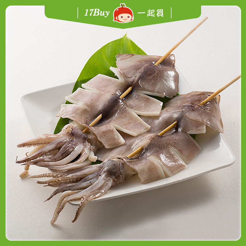 【一起買】鮮嫩魷魚串 1隻入 / 180-210g, , large