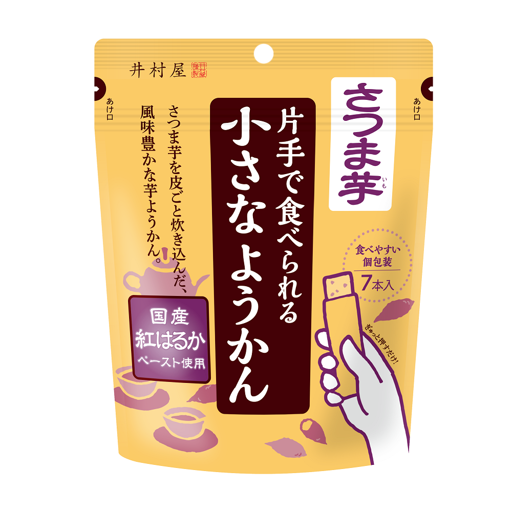 日本井村屋單手食用小羊羹(地瓜)