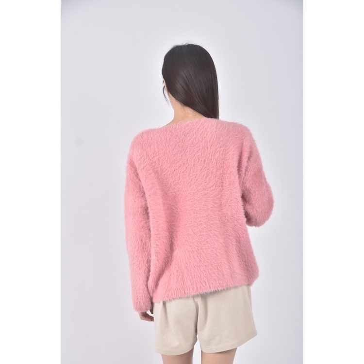 (XL) 質感粉色毛衣二手衣, , large