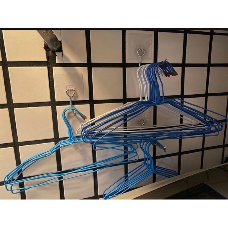 [熊好貼國際]長勾掛衣架(304不鏽鋼) 掛衣架 衣架收納 凹凸紋路牆面可貼(超黏貼)平滑牆面（重複貼）無痕掛勾掛鉤, , large