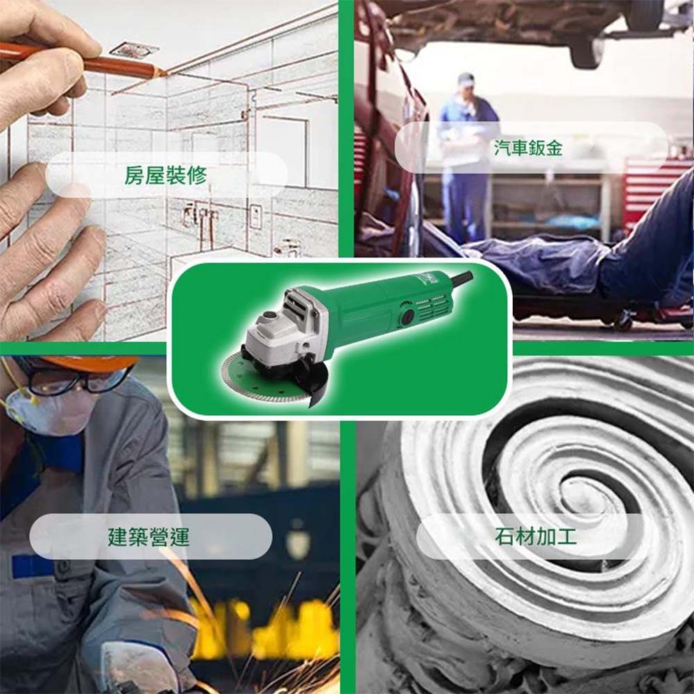 100型有刷角磨機110v, , large