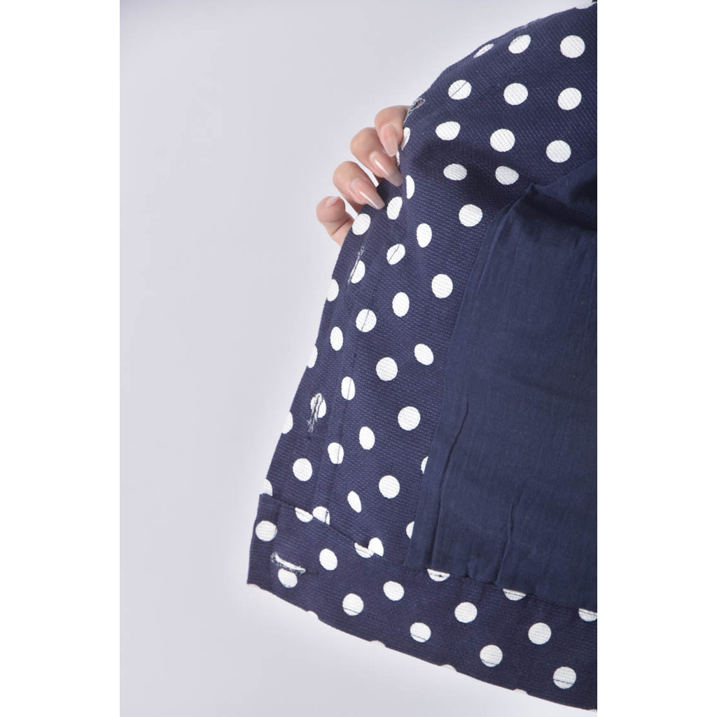 (S) see by chloe圓點藍色外套二手衣, , large