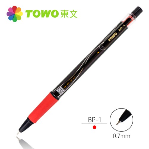 東文 BP-1 黑珍珠中油筆*黑, , large