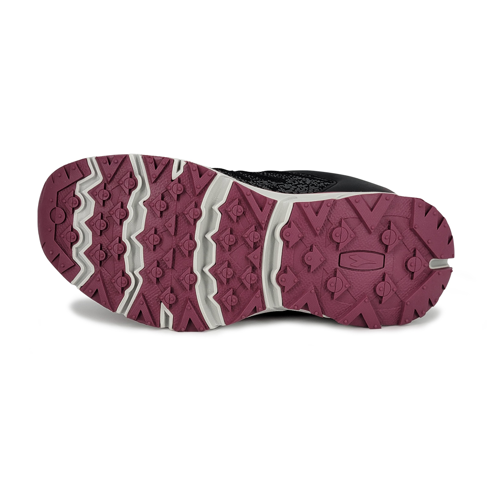 DIADORA迪亞多那 多功能越野女鞋 女運動鞋 登山鞋 輕量 透氣 針織 吸震 減壓 散熱 排濕 耐磨 止滑 紫 黑, , large