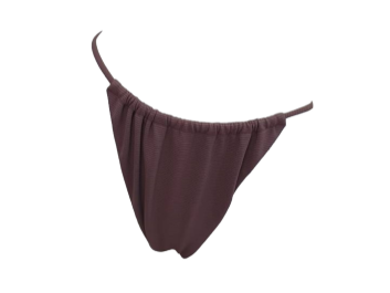 QXHEE.T. Made in Taiwan. Sexy high-waisted slim thongs with thin straps, , large