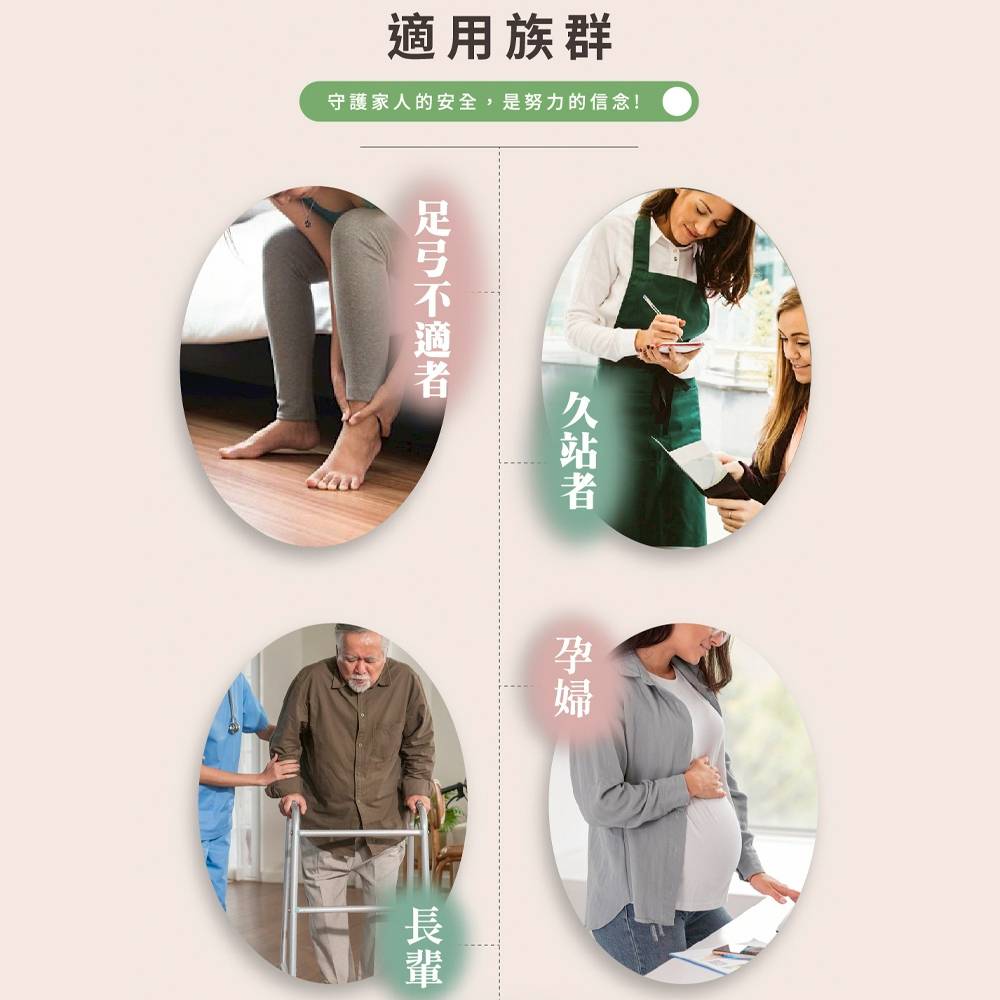 (e鞋院)伴佳家釋壓凝膠止滑鞋 防滑拖鞋 老人/孕婦專用 橄欖綠25CM, , large