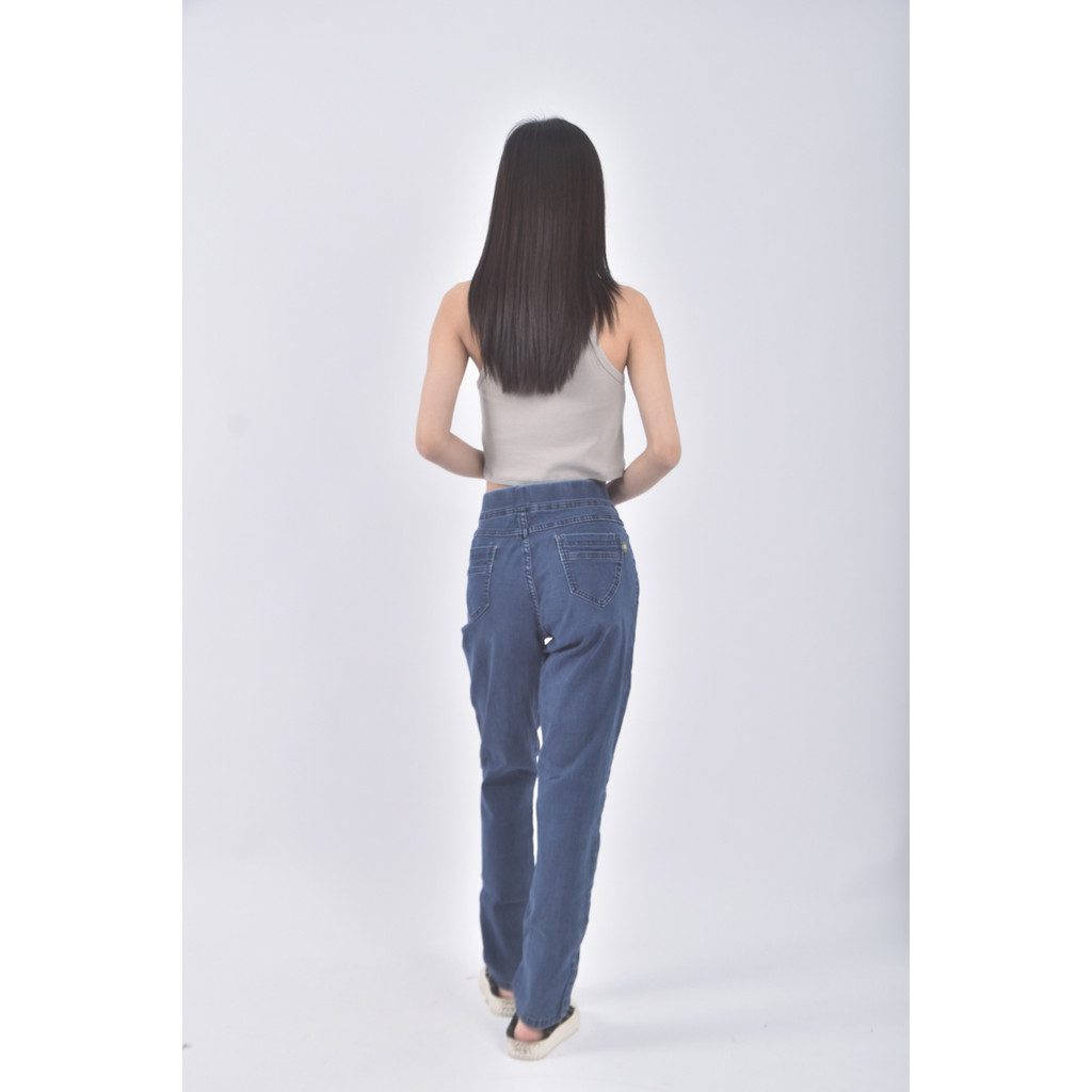 (2XL) kinloch anderson丹寧牛仔質感棉質藍色長褲二手衣, , large