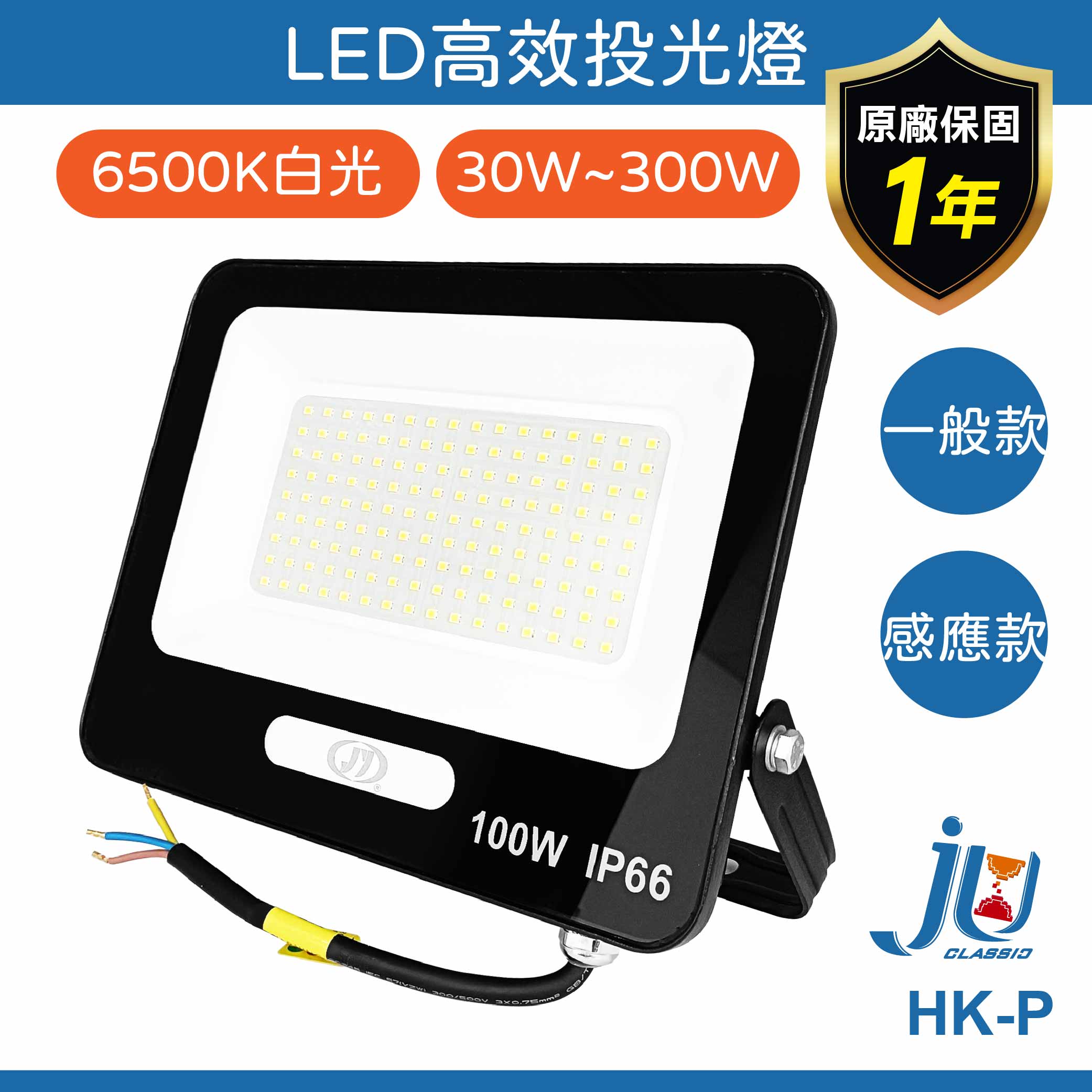鉅玉經典｜LED高效投光燈(一般款/200W) HK-P200W, , large